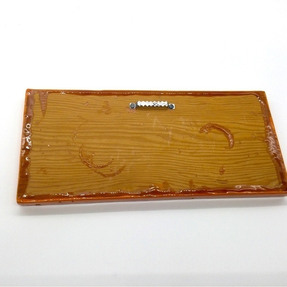 Vintage wall art 60s 70s signed kids retro Midcentury modern MCM bird butterfly - Picture 7 of 8